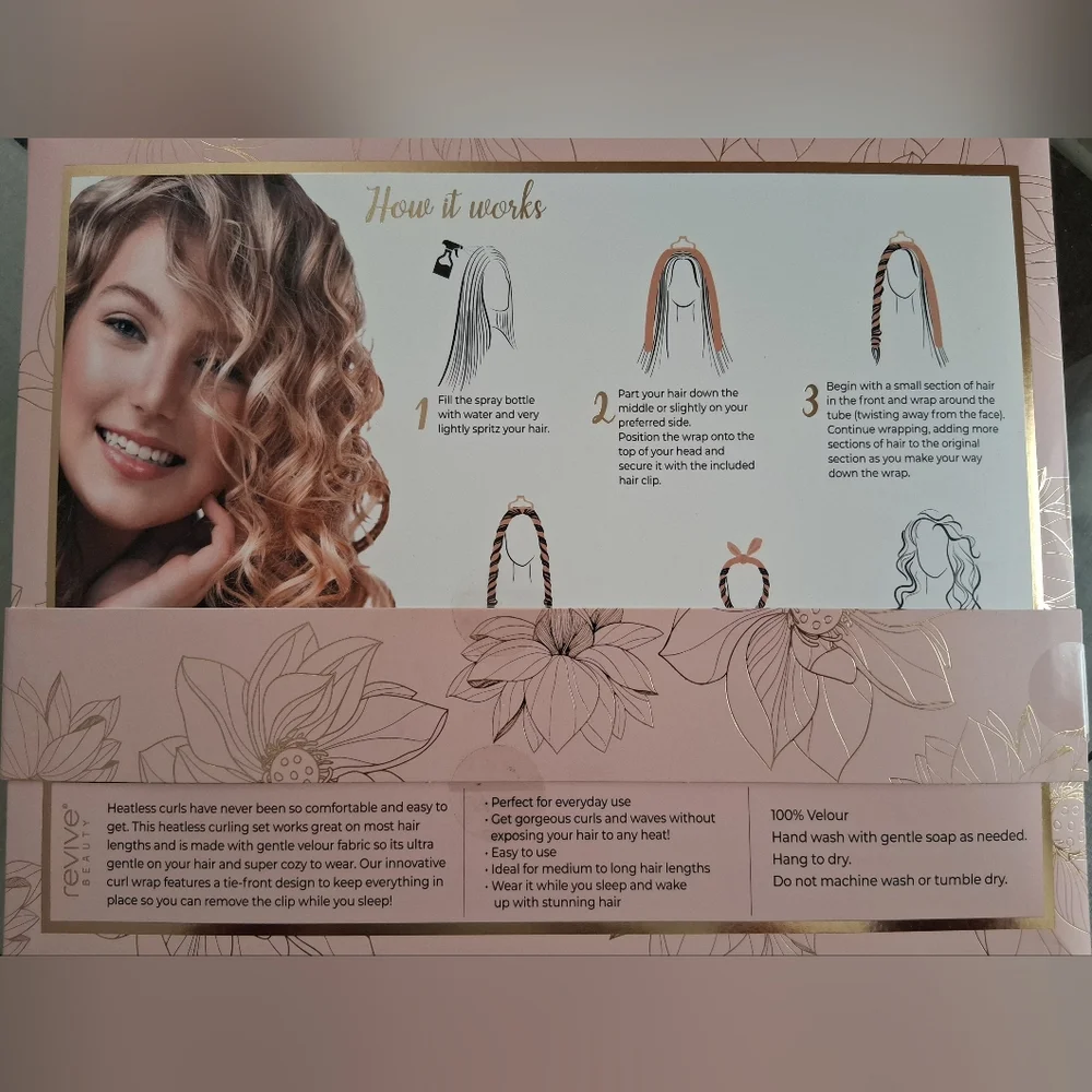 Heatless Curling 5 Item Set - Picture 2 of 4